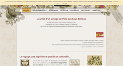 Desktop Screenshot of houbigant-journal-voyage.pireneas.fr